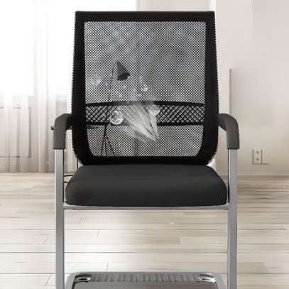 Waiting Mesh Back Office Lobby Quest Chair image 6