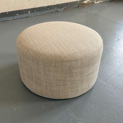 Home Chair : Round Leather Home  Bedroom Chair In Keumbu image 2