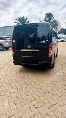 Toyota Hiace black color fully loaded 2020 model. image 8