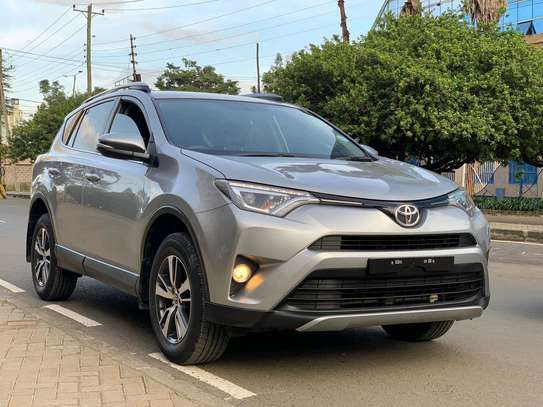 Toyota RAV4 hybrid silver color fully loaded 2019 image 6