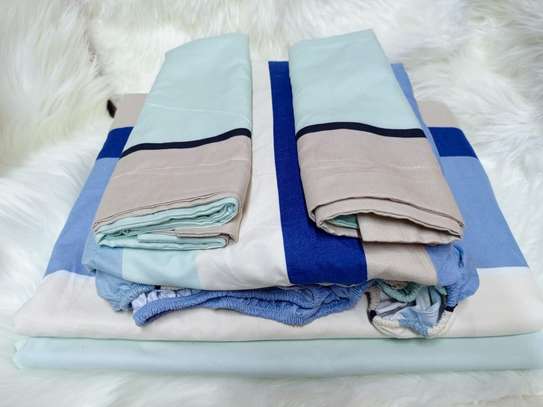 5 pcs pure cotton bedsheets image 4