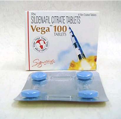 Sildenafil Citrate Vega 100 Viagra Blue pill image 2