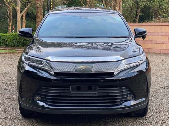 Toyota Harrier premium hybrid black color fully loaded 2020. image 9