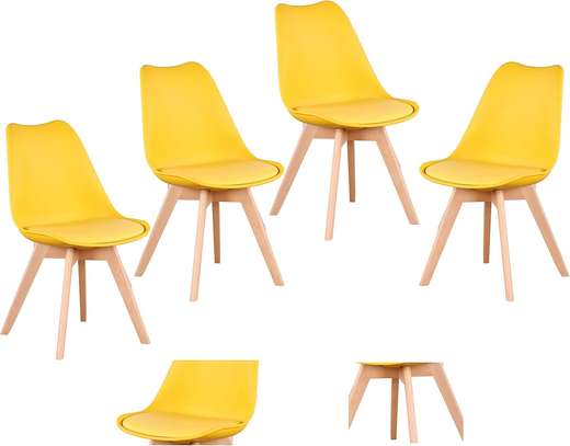 High Foam Cushion Bedroom Chair; Simple Modern Style image 2
