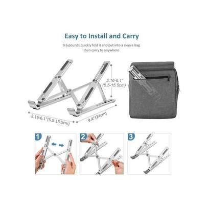 Adjustable Laptop Stand Foldable durable and portable image 3