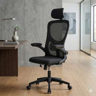 High Back Full Mesh Swivel Office Chair image 2