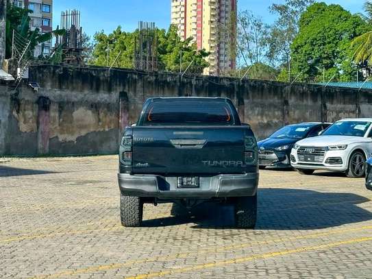 Toyota Pickup Truck Black Double Cab Powerful image 14