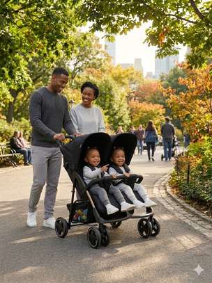 Twin stroller/double stroller image 3