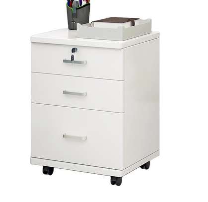 Office Cabinet: 3 Drawer White File Cabinet In Kebirigo image 6