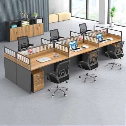 6 Tier Office Workstation image 5