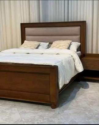 5*6 beds with two storage cabinets image 7