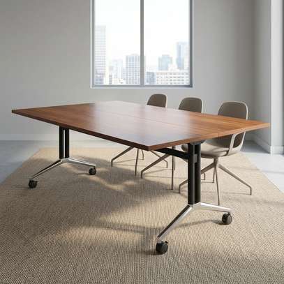 Boardroom Table; 2.4m Folding Boardroom Table in Tabaka image 7