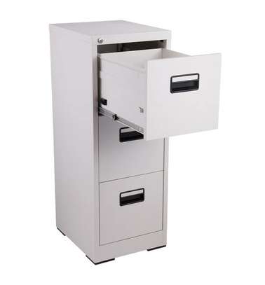 Office Cabinet:  Locking 3-Tier Books Office Cabinet image 5