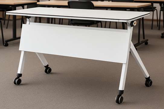 Office Table; Flexible Work Desk Foldable Design image 2