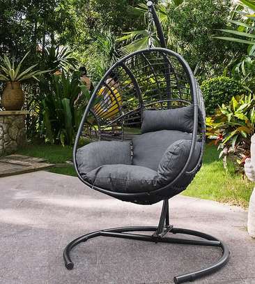 Office Chair: Home Outdoor Patio Swing Chair image 3