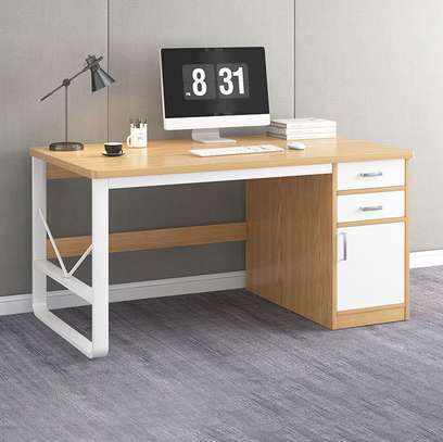 Study Desks : Home Office Study Desk with Storage image 4