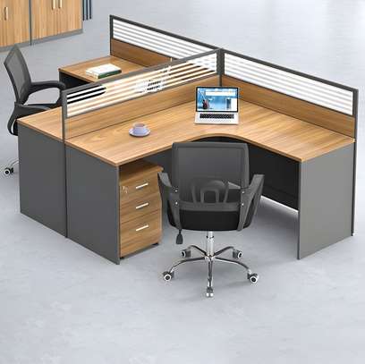 Workstations;Curved Two-Way Office Workstation In Keroka image 5