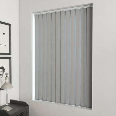 Vertical Blinds White PVC Durable Light Control image 2