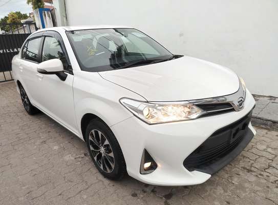 Toyota axio white 2019 2wd image 6