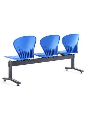 Office Bench: 3-Link Waiting Office Bench image 3