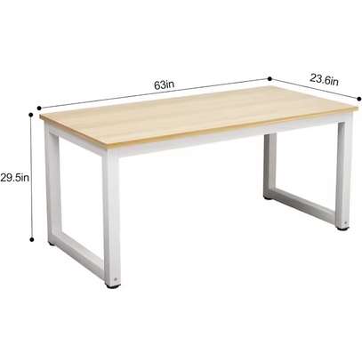 Computer Desk; Spacious Mdf Computer Office Desk image 2