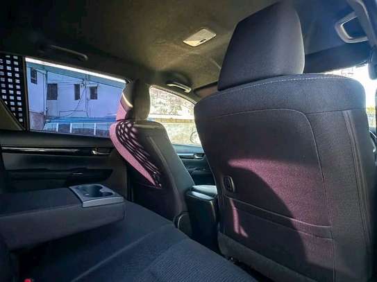 Toyota Pickup Truck Black Double Cab Powerful image 8