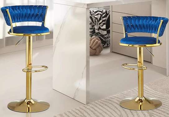 BArstool; High Back Pub Barstool Chair image 2