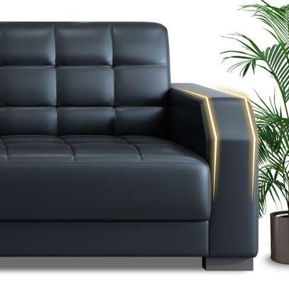 Office Sofa: Executive High Leather 5 Seater Sofa Set image 3