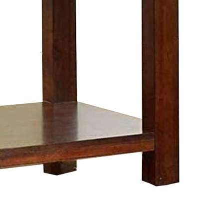Coffee Table; Mahogany Wooden Coffee Table in Masimba image 4