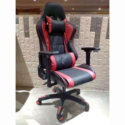 Office Chair; Fancy Leather Finish Gaming Chair image 5