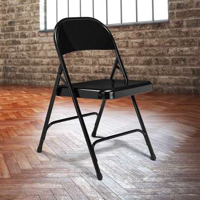 Office Chair : Black  Foldable Office Chair In Kisumu image 6
