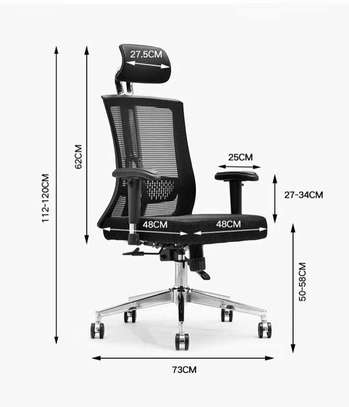 Office Chair : Black High Back Office Chair In Kilgoris image 2