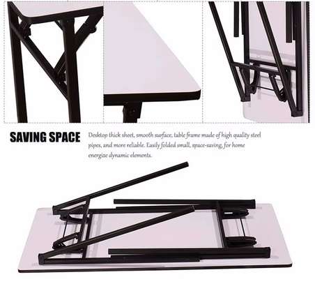 Foldable 1.5 Meters Office Table image 6