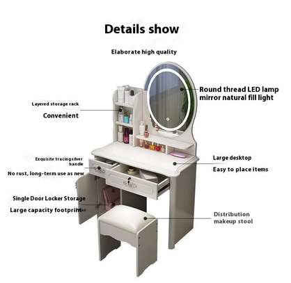 Dresser; Exquisite Decorative Details Dressing Table image 5