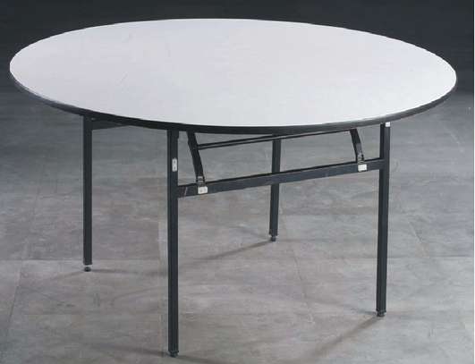 Round Foldable Portable Dining Table image 2