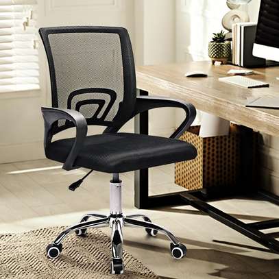 Office Chair: Adjustable Swivel Office Chair With Nylon image 2