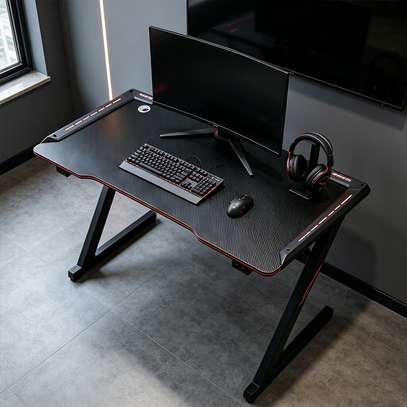 Gaming Desk With Led Lights image 3