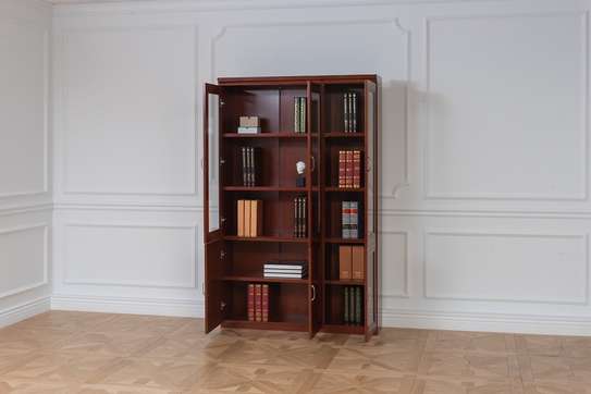3-Door Wooden Office Cabinet image 9