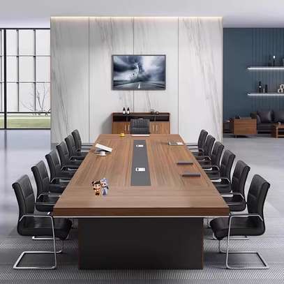 Conference  Table; 3000mm Wooden Office Boardroom Table image 8