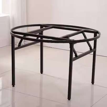 1.5M Foldable Round Office Table image 15