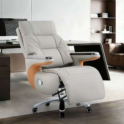Executive Office Chair With Footrest image 2