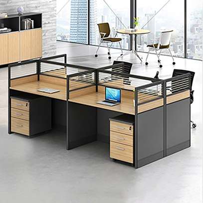 4-Way Modern Modular Office Workstation image 5