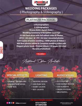 WEDDING VIDEOGRAPHY AND PHOTOGRAPHY SERVICES. image 2