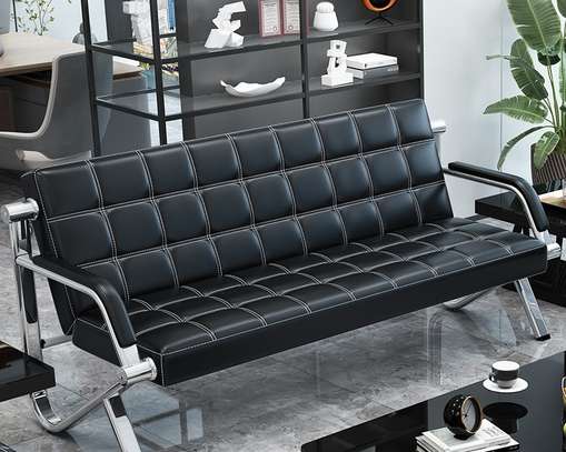Office Sofa:  Modern Luxury 5-Link Waiting Sofa image 4