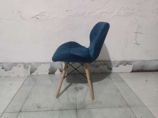 Dining Chair; Stylish Eames dining chair in Tabaka image 4