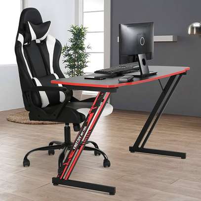 Gaming Desk; Generic Gaming Desk with Lighting image 6