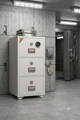 Fireproof Safes:3-Drawer Fireproof  Cabinet In Kiamokama image 4