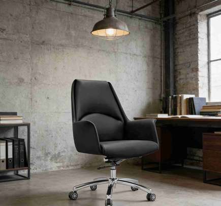 Executive Leather Director's Chair image 6