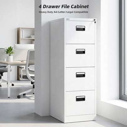 4-Drawer Steel Filing Cabinet image 3