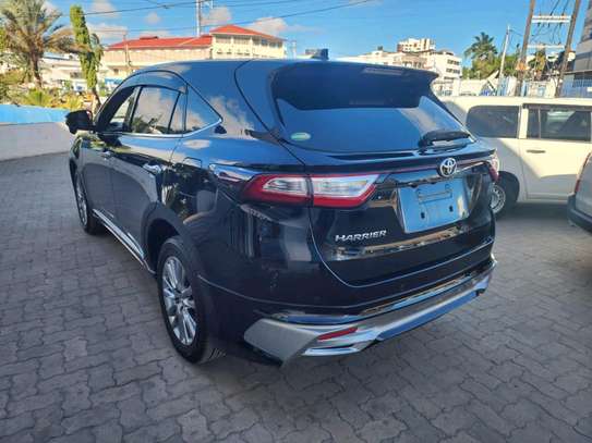 Toyota Harrier premium grade black 2018 black image 14